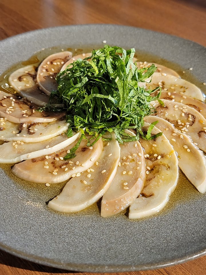 ターンテーブル 東京 渋谷 で 白ナス のレシピ開発 マルシェ販売 阿波ふうどまるごとサイト