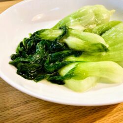 歯ごたえが命！チンゲン菜