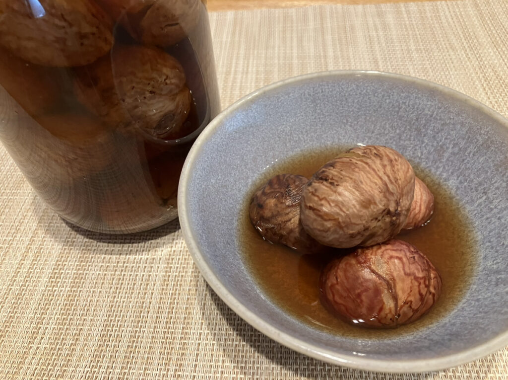 栗の渋皮煮